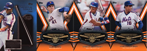 TOM SEAVER 1969 NY METS WORLD SERIES CHAMPIONS PATCH 2013 TOPPS INSERT CARD
